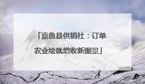 嘉鱼县供销社：订单农业绘就增收新图景